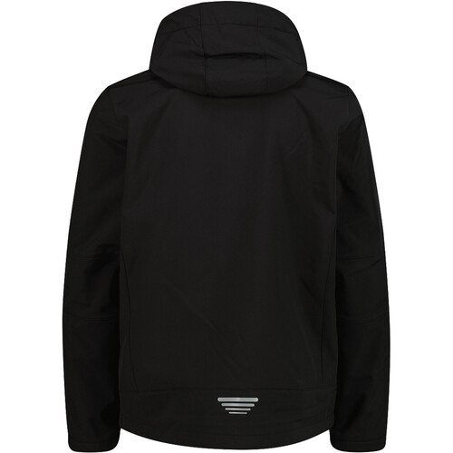CMP MAN JACKET ZIP HOOD negro