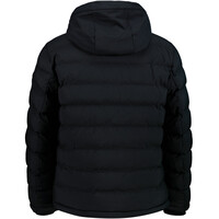 Cmp chaqueta softshell hombre MAN JACKET ZIP HOOD NEGRO vista trasera