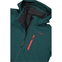 Cmp chaqueta softshell hombre MAN JACKET ZIP HOOD VERDE 03