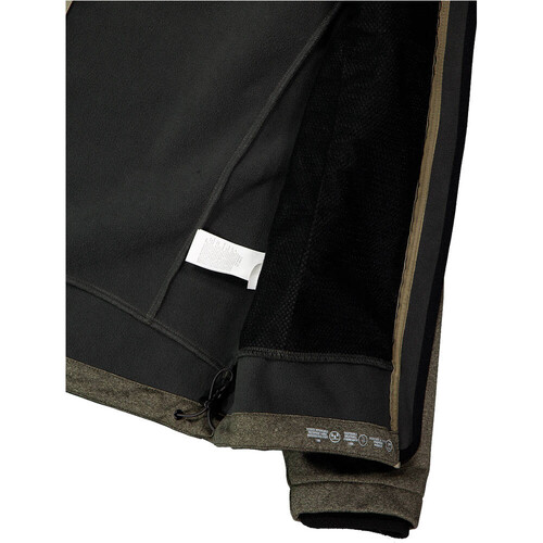 CMP MAN JACKET ZIP HOOD verde