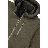 Cmp chaqueta softshell hombre MAN JACKET ZIP HOOD VERDE 05