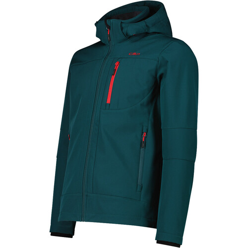 CMP MAN JACKET ZIP HOOD verde