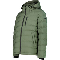 Cmp chaqueta softshell hombre MAN JACKET ZIP HOOD VERDE vista detalle