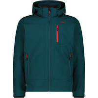 Cmp chaqueta softshell hombre MAN JACKET ZIP HOOD VERDE vista frontal