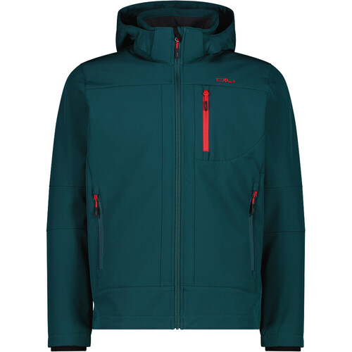CMP MAN JACKET ZIP HOOD verde