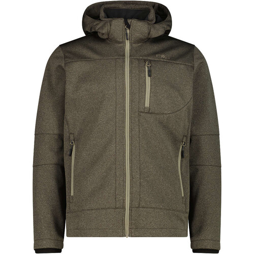 CMP MAN JACKET ZIP HOOD verde