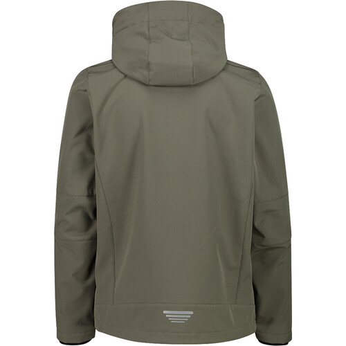 CMP MAN JACKET ZIP HOOD verde