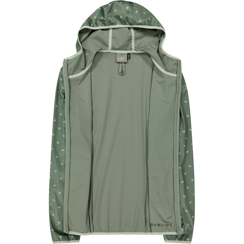 CMP WOMAN JACKET FIX HOOD verde