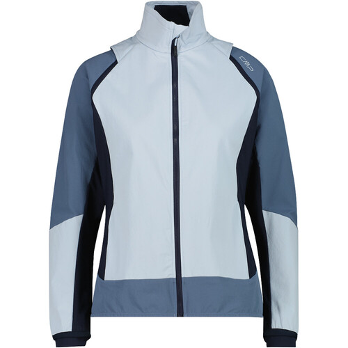 CMP WOMAN JACKET HYBRID WITH DETACHABLE SLEEVES azul