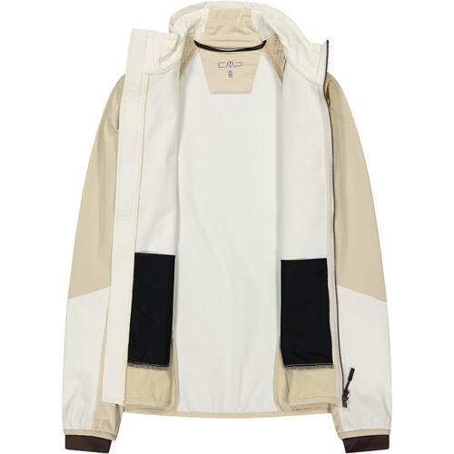 CMP WOMAN JACKET HYBRID WITH DETACHABLE SLEEVES blanco