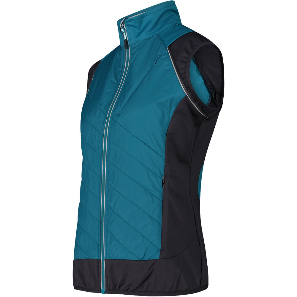 Cmp chaqueta softshell mujer WOMAN JACKET WITH DETACHABLE SLEEVES AZUL 05