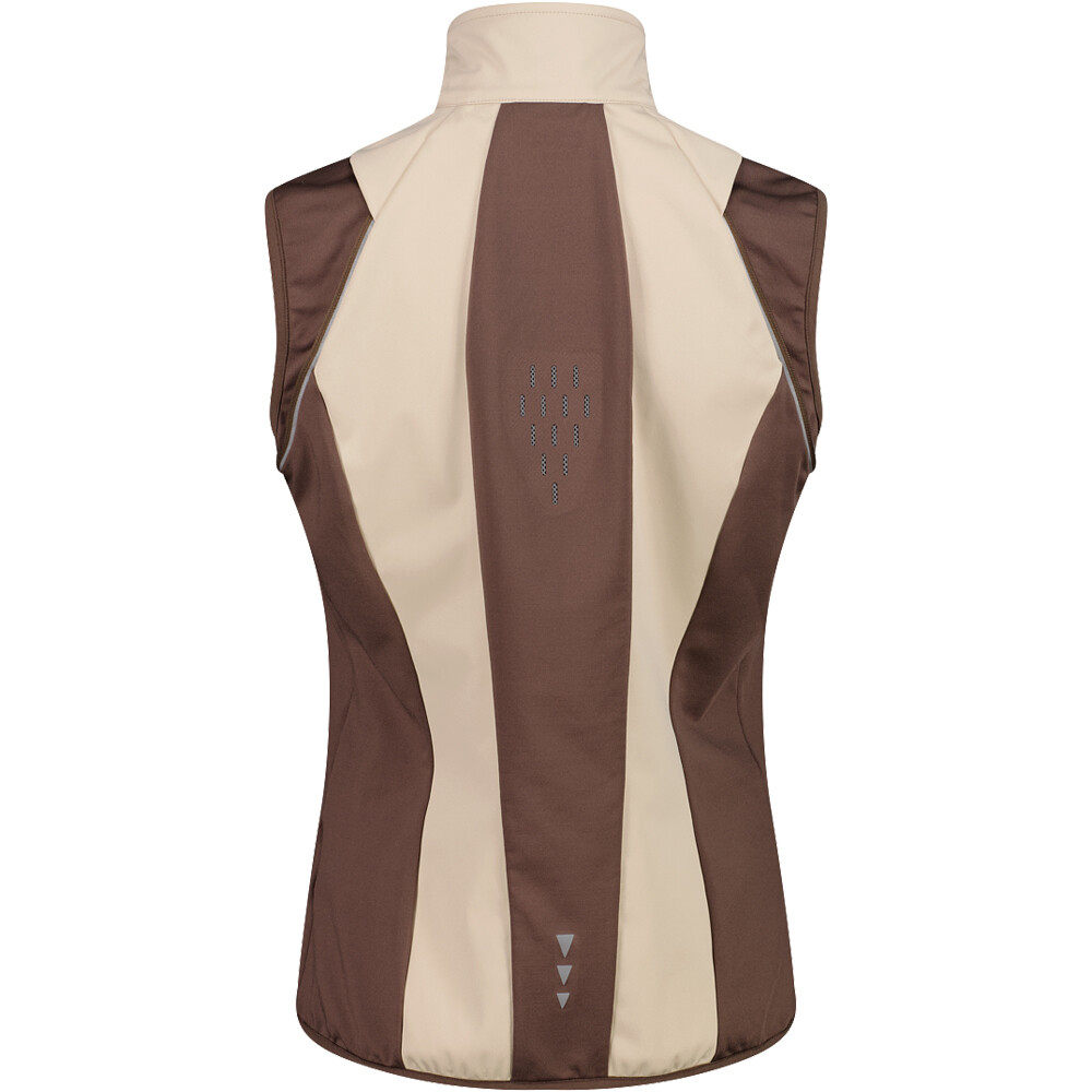 Cmp chaqueta softshell mujer WOMAN JACKET WITH DETACHABLE SLEEVES MARRON 04
