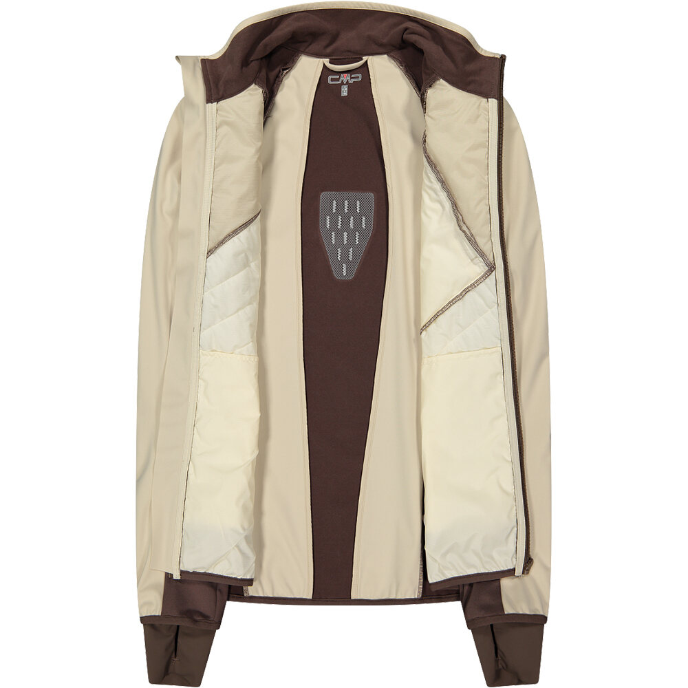 Cmp chaqueta softshell mujer WOMAN JACKET WITH DETACHABLE SLEEVES MARRON 06