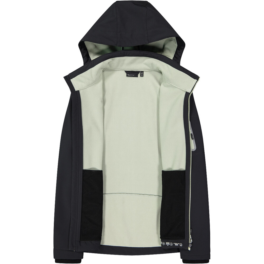 Cmp chaqueta softshell mujer WOMAN JACKET ZIP HOOD GRIS 03