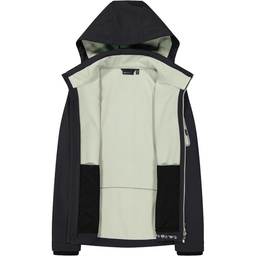 CMP WOMAN JACKET ZIP HOOD gris