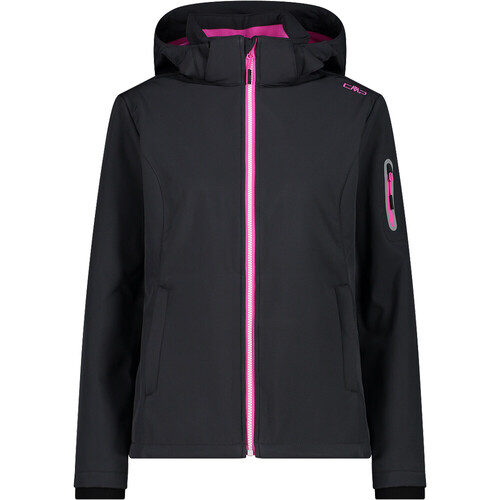 CMP WOMAN JACKET ZIP HOOD gris