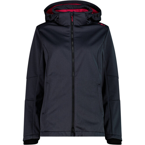 CMP WOMAN JACKET ZIP HOOD gris
