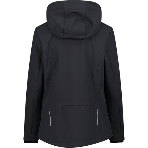 CMP WOMAN JACKET ZIP HOOD gris