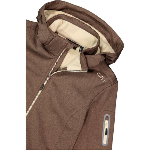 CMP WOMAN JACKET ZIP HOOD marron