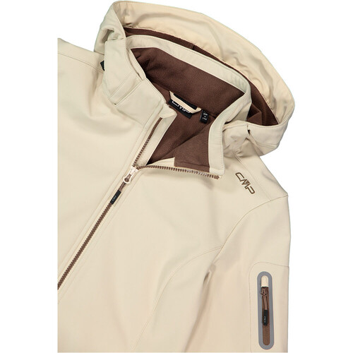 CMP WOMAN JACKET ZIP HOOD marron