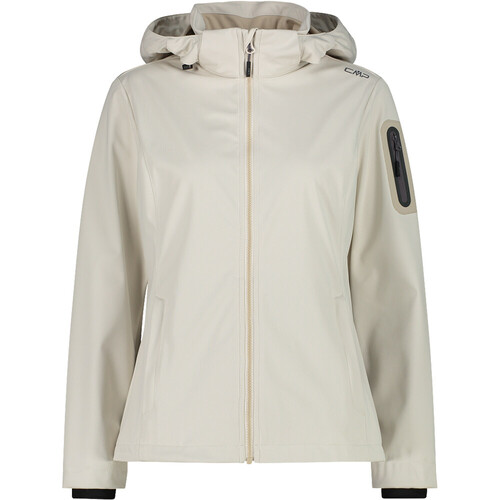 CMP WOMAN JACKET ZIP HOOD marron