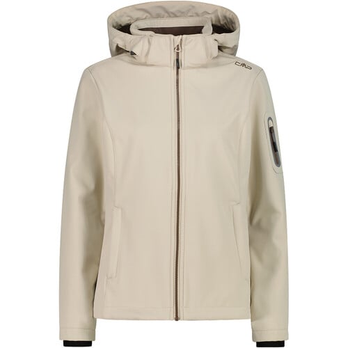 CMP WOMAN JACKET ZIP HOOD marron
