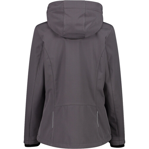 CMP WOMAN JACKET ZIP HOOD marron