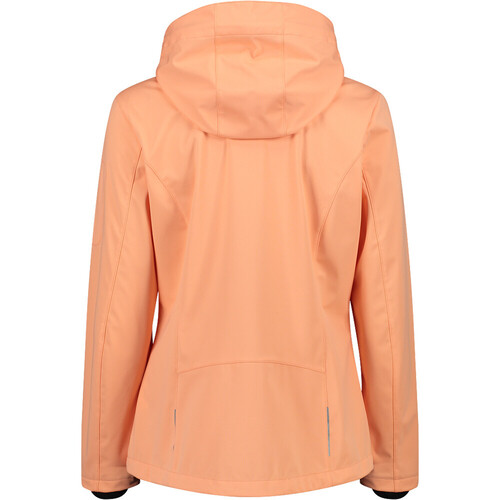 CMP WOMAN JACKET ZIP HOOD naranja
