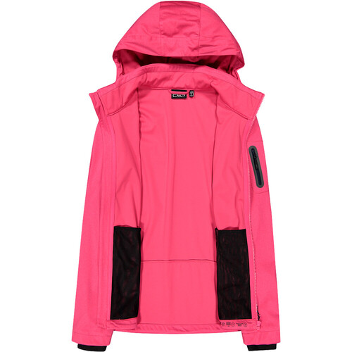 Cmp chaqueta softshell mujer WOMAN JACKET ZIP HOOD ROSA