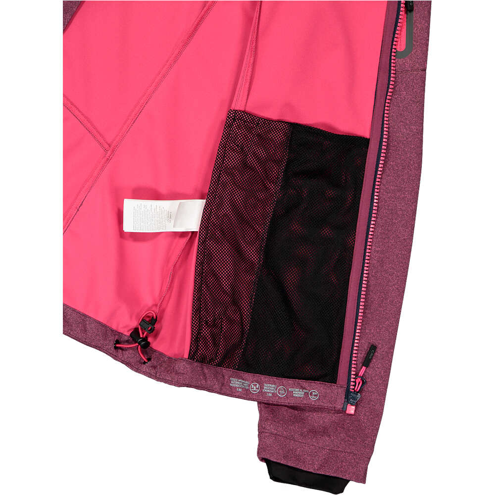 Cmp chaqueta softshell mujer WOMAN JACKET ZIP HOOD ROSA 05