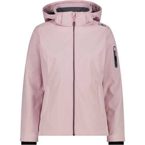 CMP WOMAN JACKET ZIP HOOD rosa
