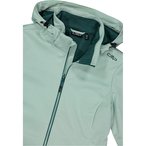 CMP WOMAN JACKET ZIP HOOD verde