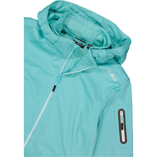 CMP WOMAN JACKET ZIP HOOD verde