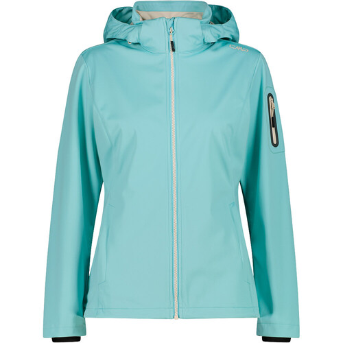 CMP WOMAN JACKET ZIP HOOD verde