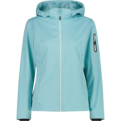 CMP WOMAN JACKET ZIP HOOD verde