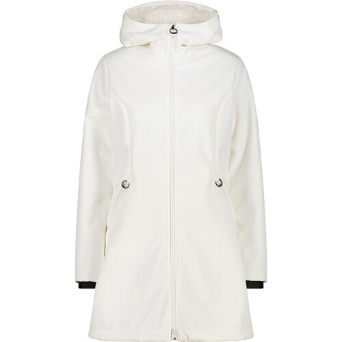 Cmp chaqueta softshell mujer WOMAN PARKA FIX HOOD MARRON