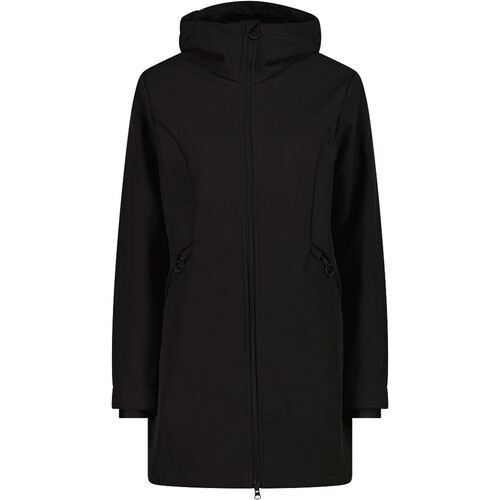 CMP WOMAN PARKA FIX HOOD negro