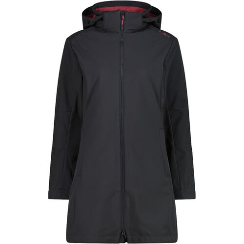 Cmp chaqueta softshell mujer WOMAN PARKA ZIP HOOD GRIS