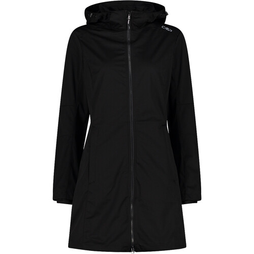 CMP WOMAN PARKA ZIP HOOD negro