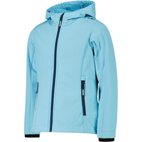 Cmp chaqueta softshell niño KID G JACKET FIX HOOD AZUL vista detalle