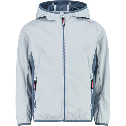 CMP KID G JACKET FIX HOOD azul