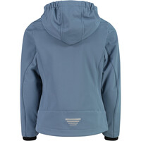Cmp chaqueta softshell niño KID G JACKET FIX HOOD AZUL vista trasera