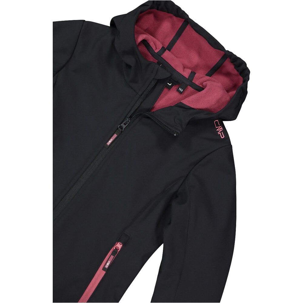 Cmp chaqueta softshell niño KID G JACKET FIX HOOD GRIS 04