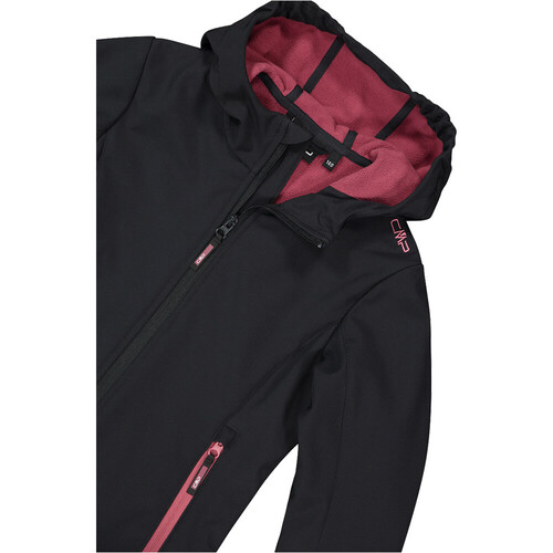 CMP KID G JACKET FIX HOOD gris