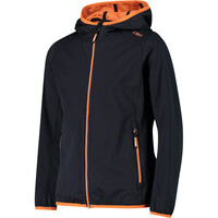 Cmp chaqueta softshell niño KID G JACKET FIX HOOD GRIS vista detalle