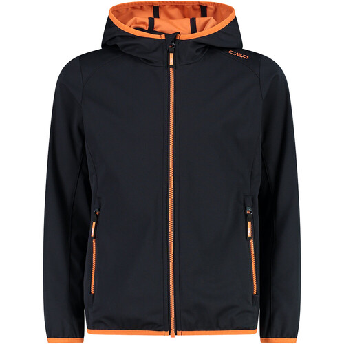 CMP KID G JACKET FIX HOOD gris