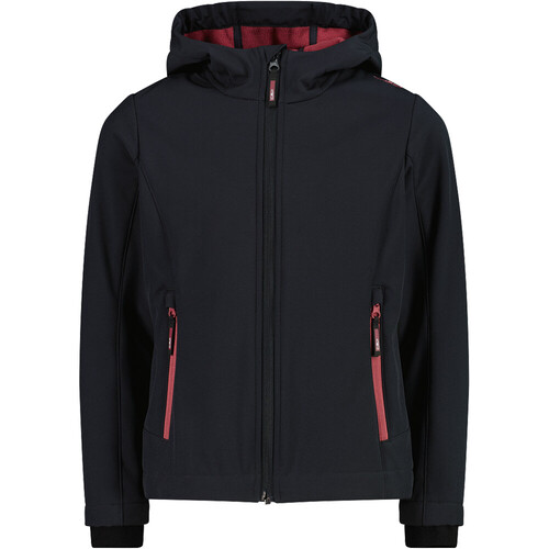 CMP KID G JACKET FIX HOOD gris
