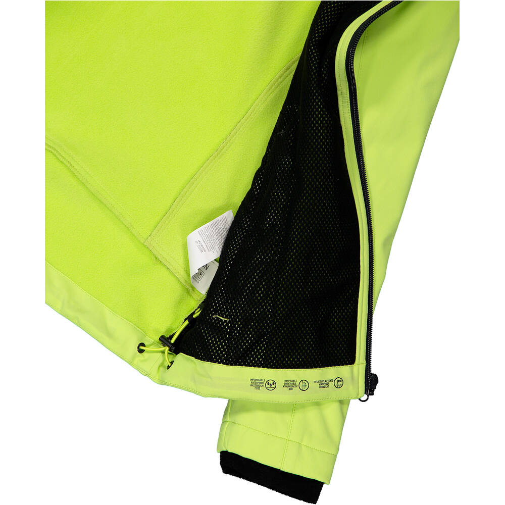 Cmp chaqueta softshell niño KID G JACKET FIX HOOD VERDE 03