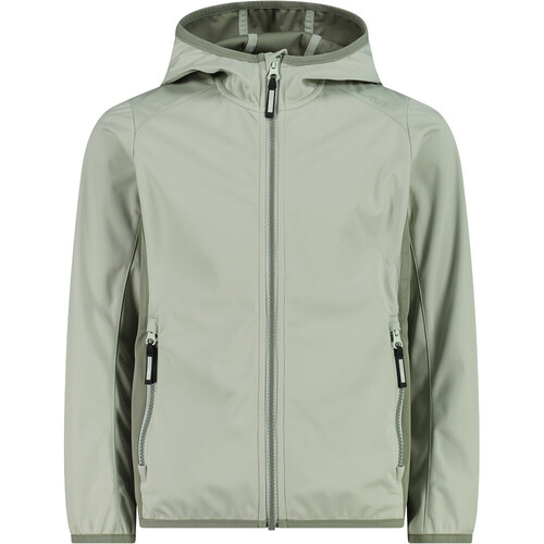 CMP KID G JACKET FIX HOOD verde