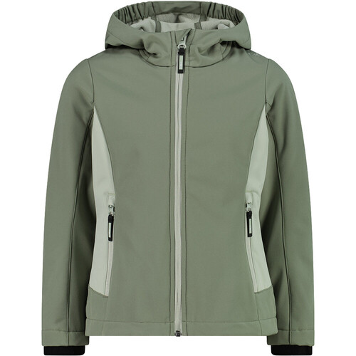 CMP KID G JACKET FIX HOOD verde